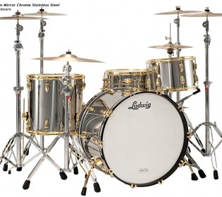 Ludwig "Chief Edition" Stainless ProBeat Kit