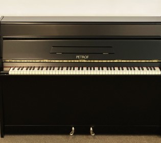 Пианино PETROF матовое двухпедальное